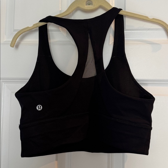 Lululemon Athletica Long Line Black Sports Bra - Picture 4 of 4